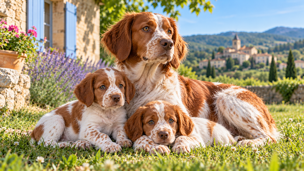 Chiots Épagneul Breton à vendre